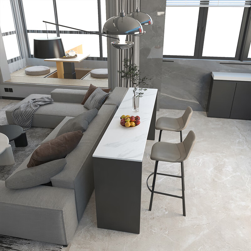 衔口沙发背柜 沙发后背柜沙发后置物架定制 吧台桌家用 沙发背柜岛台