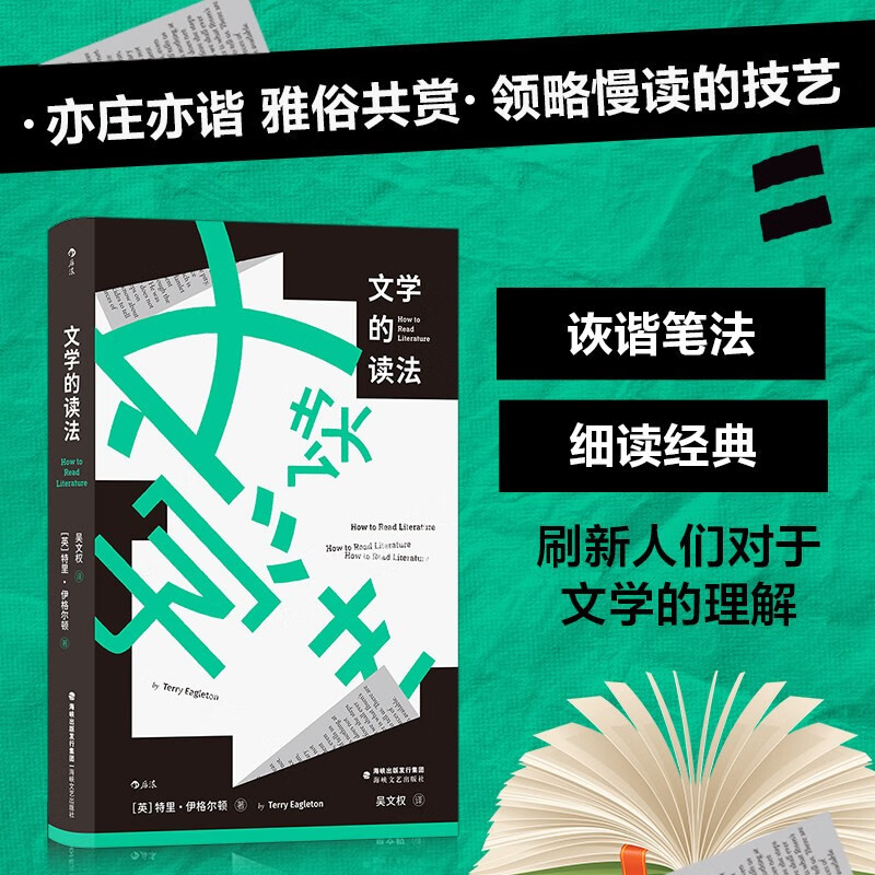 文学的读法 文学欣赏阅读指南 文学理论书