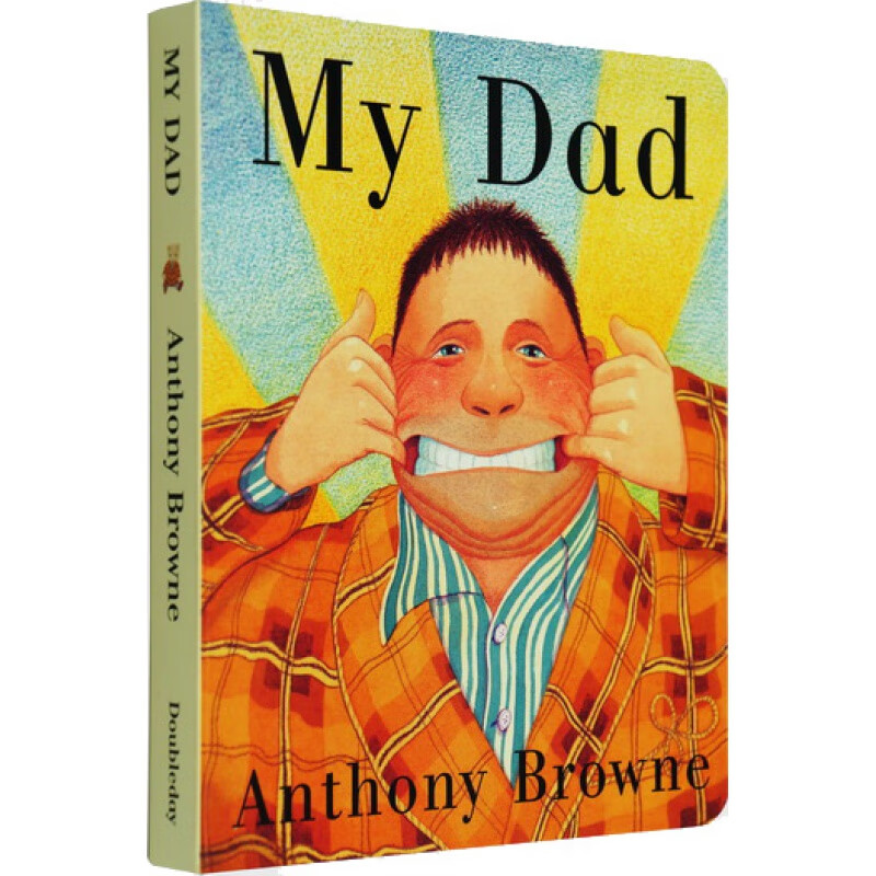 现货【英文原版】我的爸爸英文原版 my dad anthony browne 纸板书