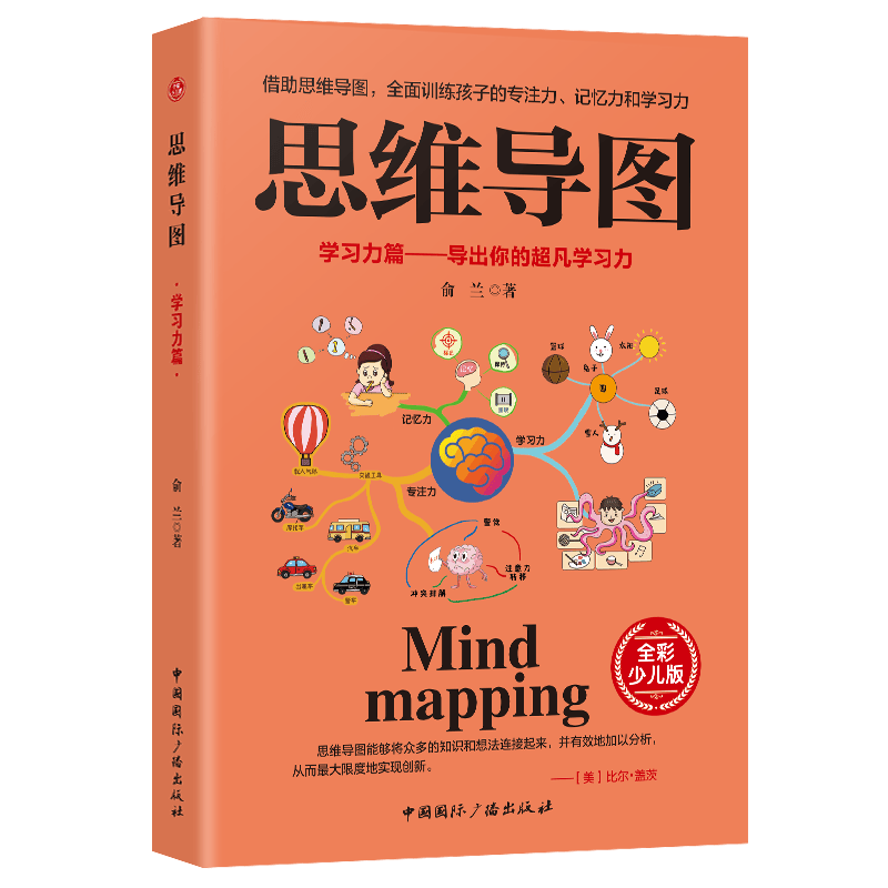 思维导图学习力+记忆力+专注力详情图