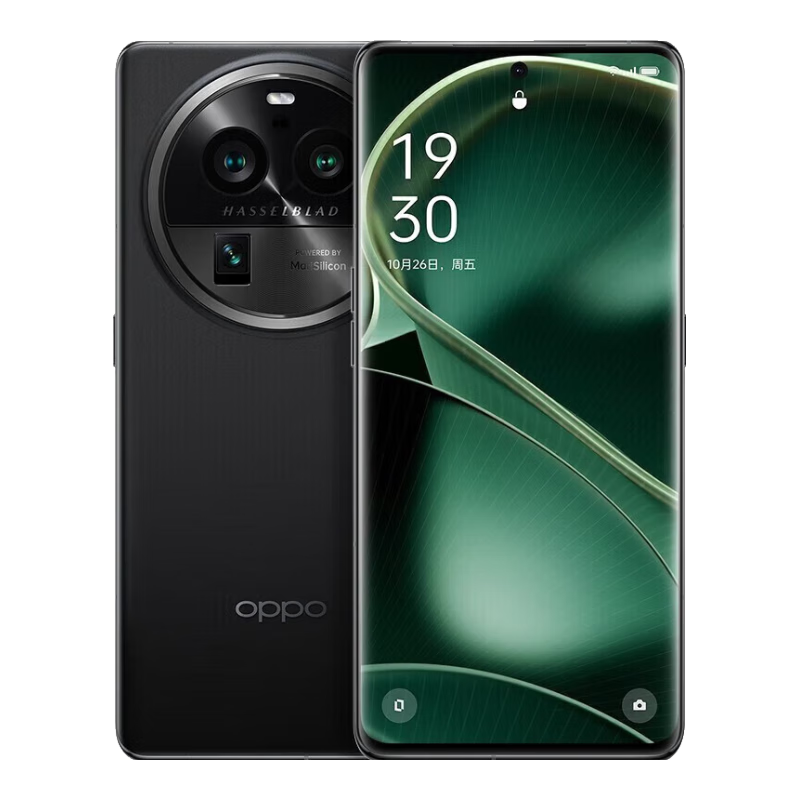 OPPO FindX6 X6Pro 超光影三主摄 哈苏影像 骁龙/天玑旗舰芯 5G游戏拍照二手手机 云墨黑【Find X6Pro】 16GB+512GB【赠3C认证快充】 99新