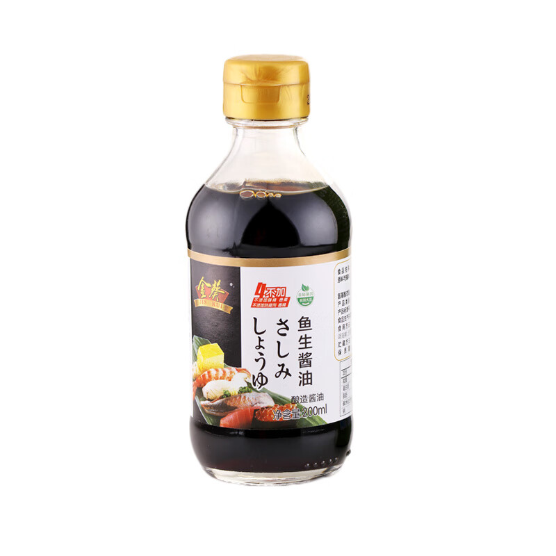 金葵鱼生酱油寿司刺身酱油200ml