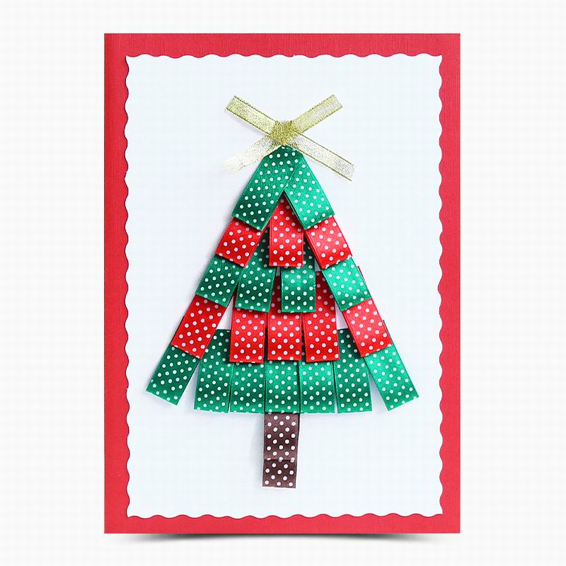 艾晴手贺a4超大圣诞节贺卡创意手工diy集体签名祝福礼物高级感小众原