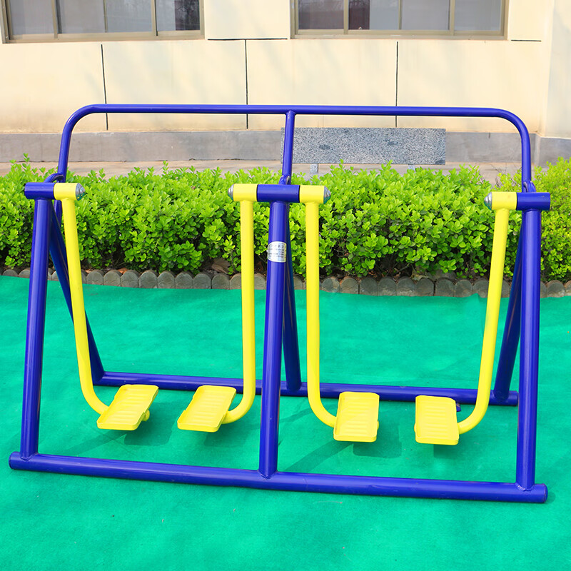 室外健身器材小区锻炼器械公园体育用品广场中老年户外运动器材 双位