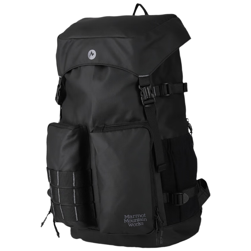 【95成新】土拨鼠（Marmot）MMW Combat Backpack轻便耐磨运动双肩包TSSUB401黑色21L【特价】