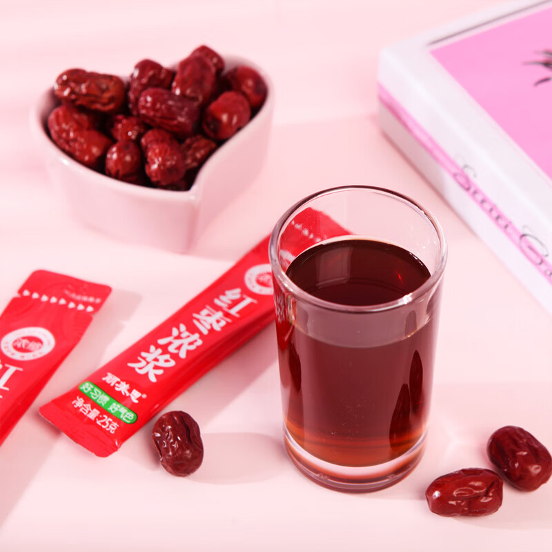 贡天下山西特产红枣浓浆300g红枣原浆饮料果汁红枣果浆冲饮丽美思枣汁
