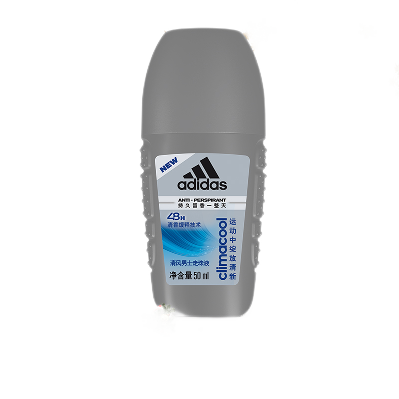 阿迪达斯adidas男士走珠止汗露香体液 清风50ml 止汗抑汗 馥郁留香 清新干爽缓解异味 生日礼物送男友100016722780