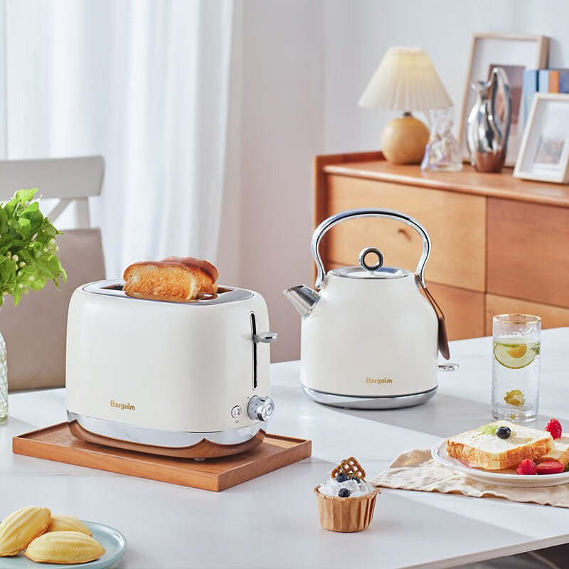 bargaim复古烤面包机早餐机全自动加热多功能吐司炉烤面包片机烤吐司机多士炉 二代多士炉