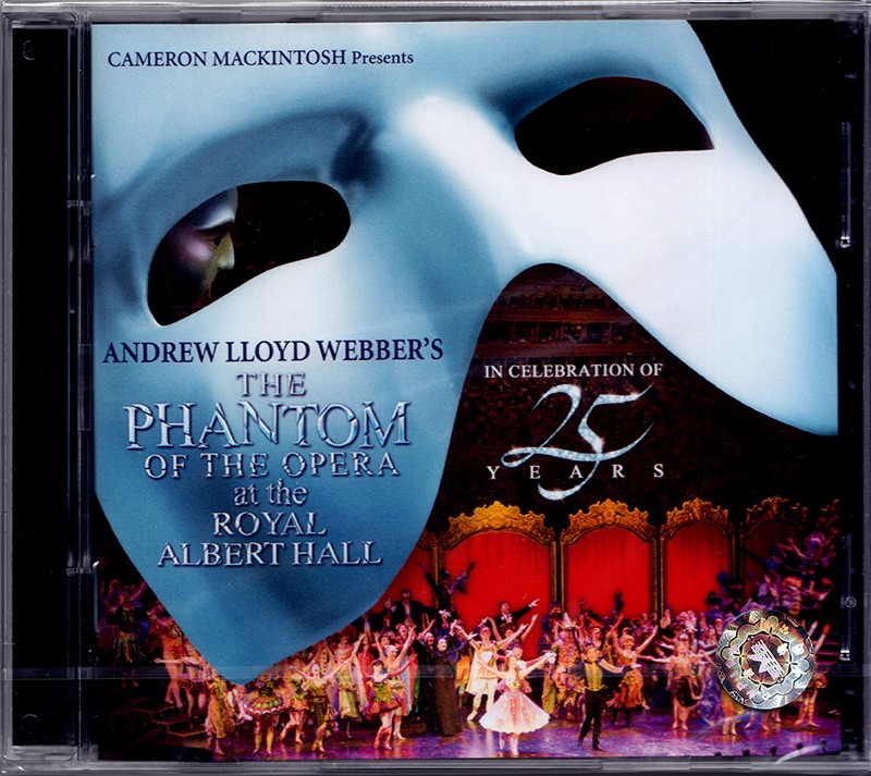 歌剧魅影 25周年舞台版特辑(2cd)the phantom of the opera at the