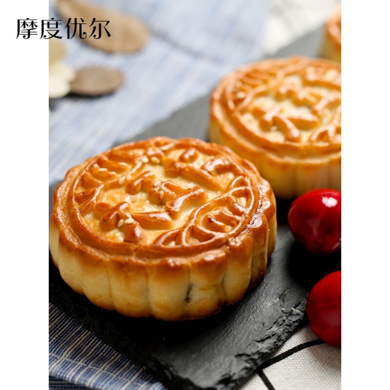 东北老式五仁月饼正宗传统青红丝中秋节大月饼纯手工散装10个 五仁(一