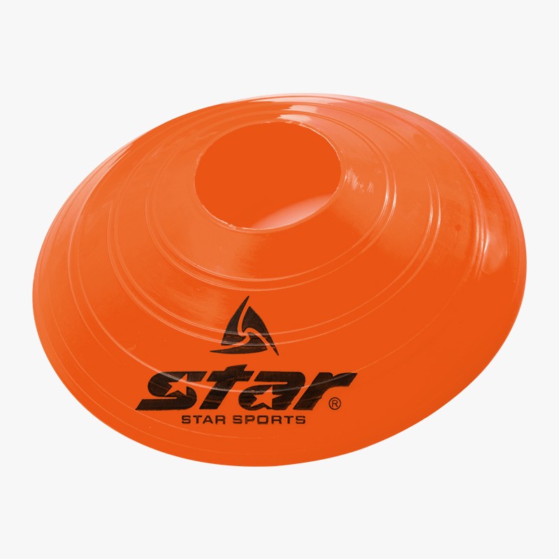 star世达 彩色标志碟sa411学生足球训练标志盘障碍用品 橙色10个装(sa