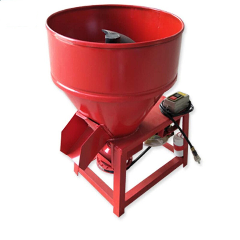 花生水稻包衣机小麦玉米拌种机小型立式饲料机干湿两用拌料机家用 15GJ-不锈钢桶