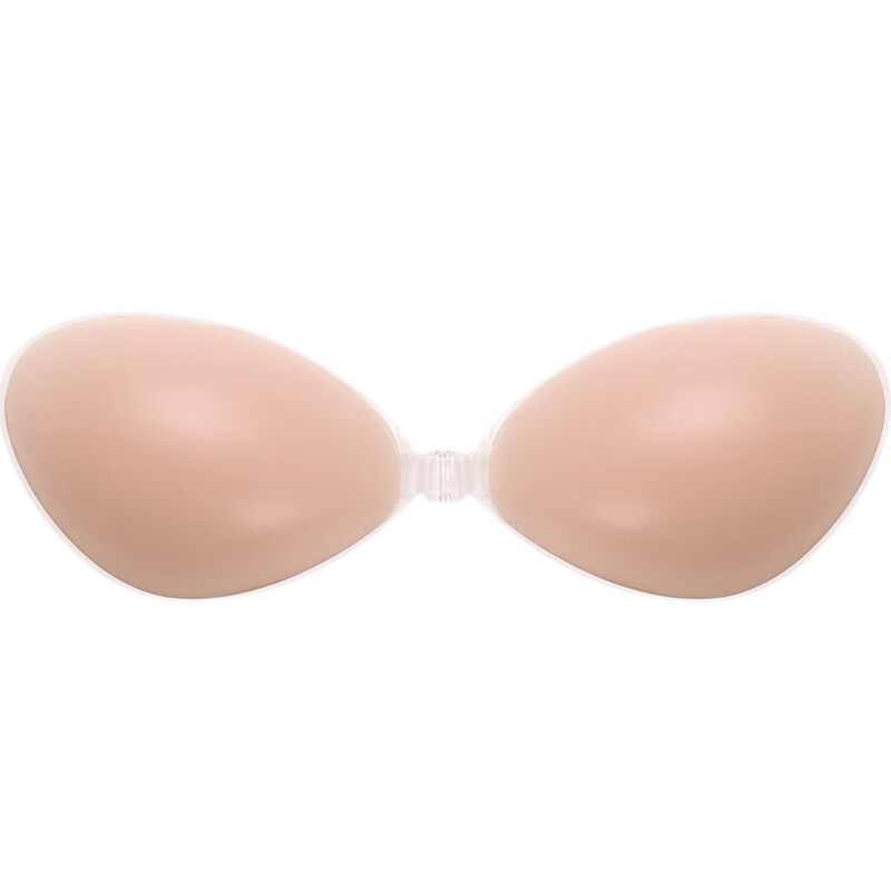 波波小姐(Miss Double)硅膠文胸貼女拍婚紗照專用聚攏防水粘性上托乳貼隱形無肩帶內衣 硅膠加厚版 B杯