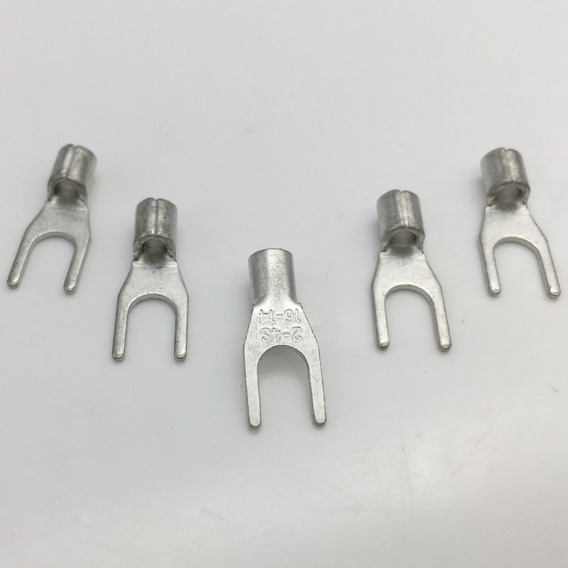 snb2-4s铜鼻子y型接线端子线鼻子电线连接器接线器电线冷压接头