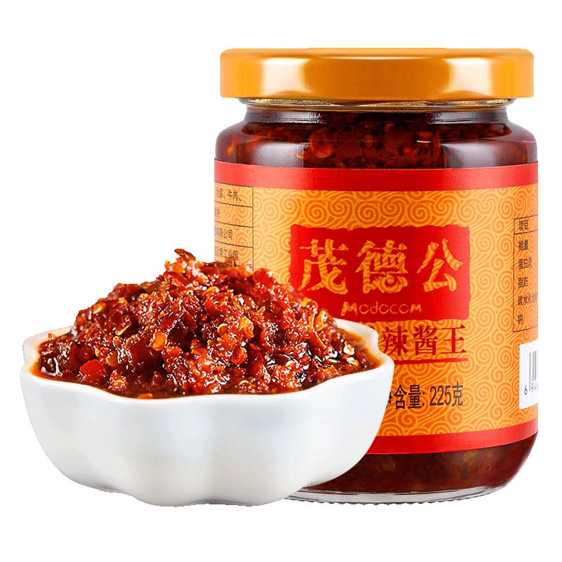 【茂德公】香辣酱王：口感丰富，价格实惠，值得尝试|调味品网购商品历史价格查询