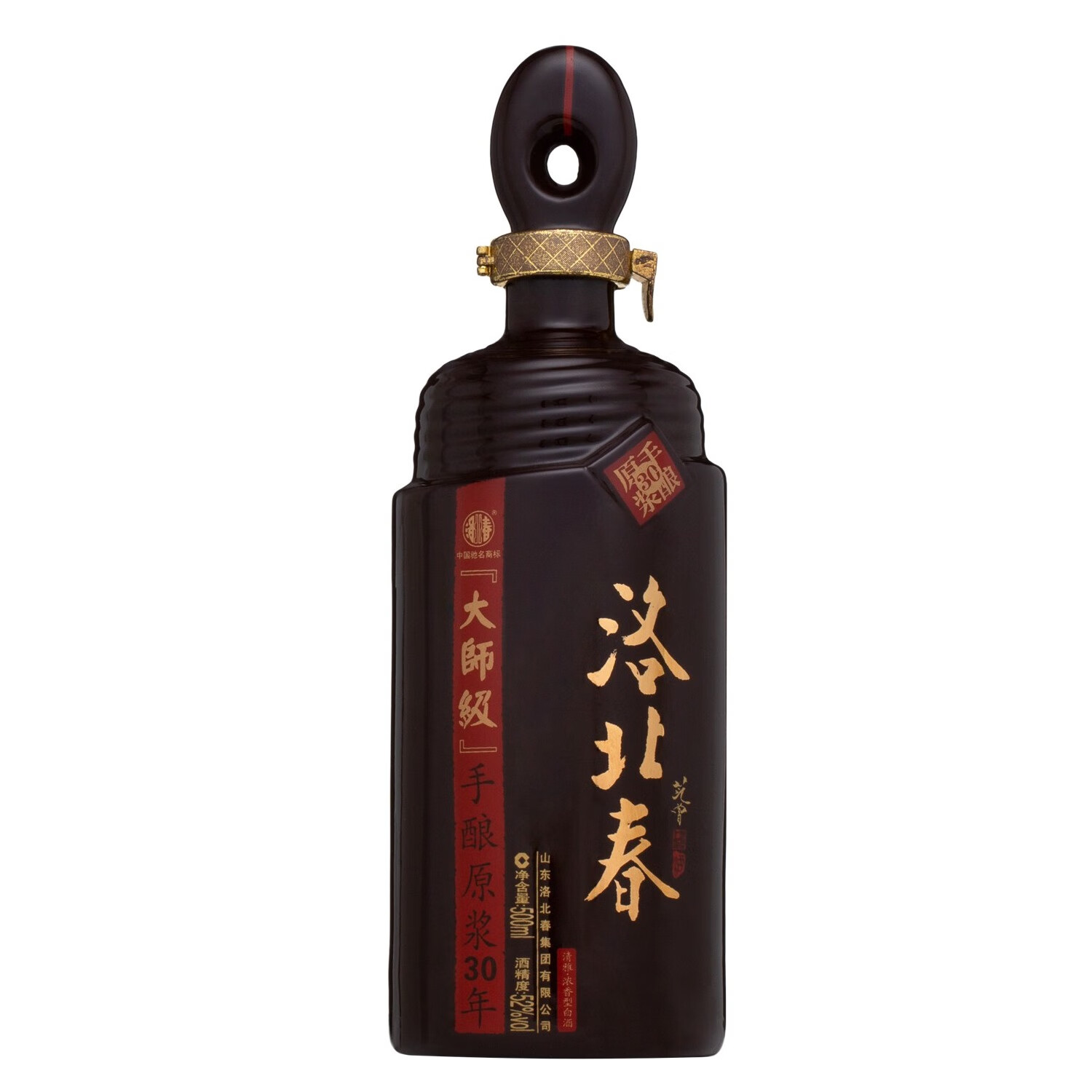 洛北春大师级浓香型白酒纯粮送礼高端酒 52%vol