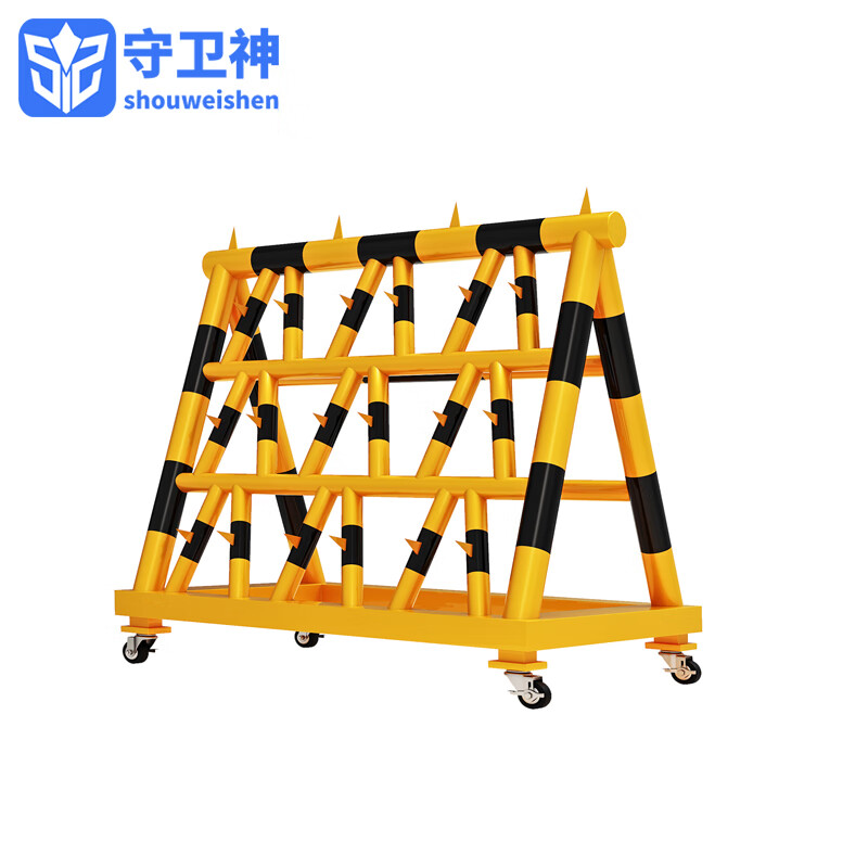 守卫神 拒马护栏移动路障 道路防撞栏 防恐防暴挡车阻车器 安全隔离栏