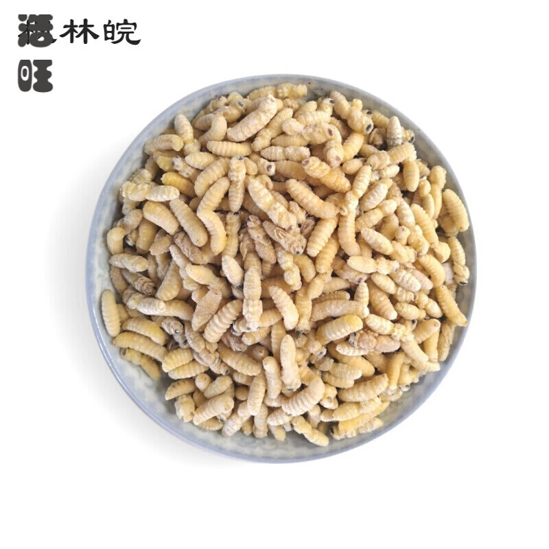 雷禾泽深山马蜂蜂蛹活体500g新鲜冰冻油炸即食网红特产虎头蜂虫幼虫