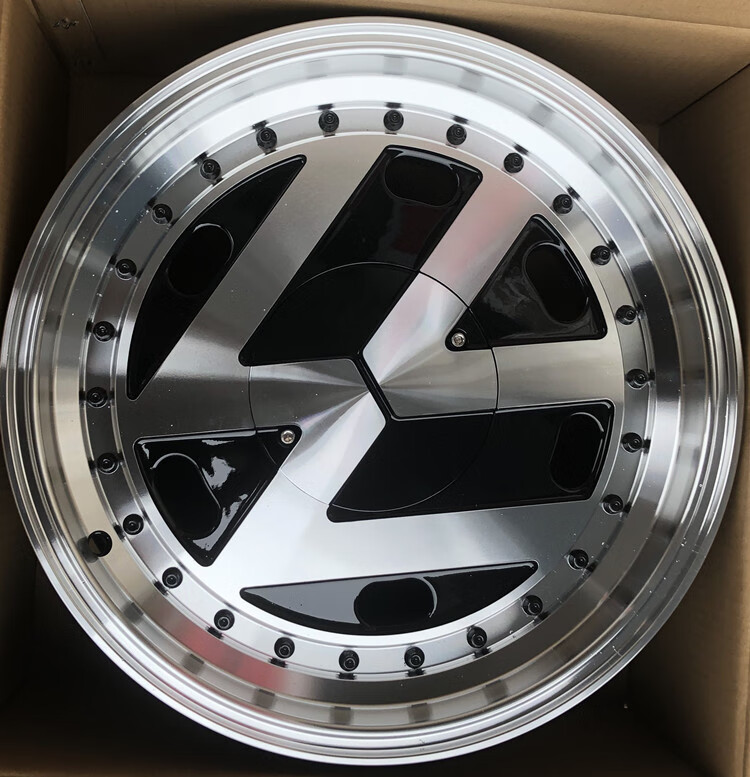 适用15/16/17寸福斯普桑捷达志俊santana五辐vw刀锋网红轮毂改装 vw款