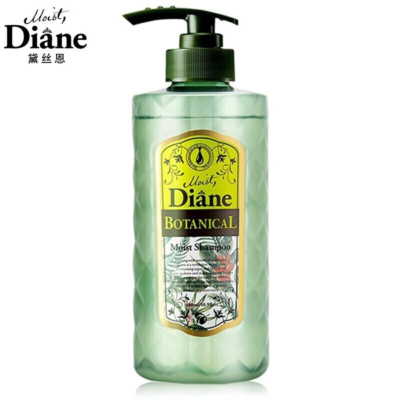 黛丝恩黛丝恩moist diane日本植萃洗发露留香蓬松柔顺洗发水 滋润亮泽