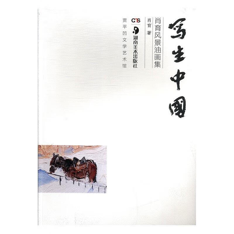 写生中国 : 肖育风景油画集