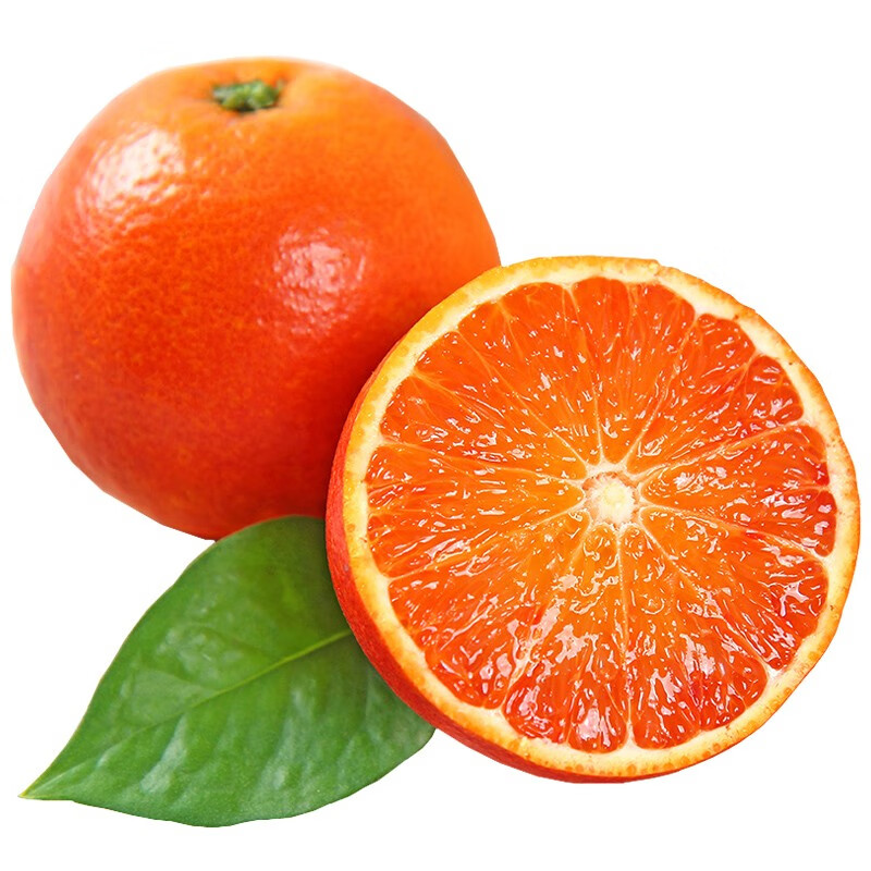 四川塔罗科 血橙 橙子  红肉血橙 刚上市带少许血丝，或者无血丝，介意者慎拍 10斤装