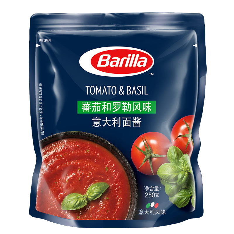 百味来调味品价格走势查询，推荐Barilla蕃茄和罗勒风味意大利面酱