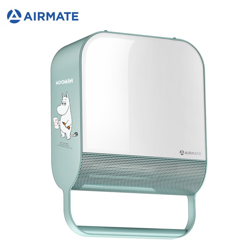 艾美特（Airmate）取暖器/电暖器/电暖气家用/暖风机 壁挂式浴霸 浴室美妆镜 室内速热浴霸热风机WP20-X11P-1