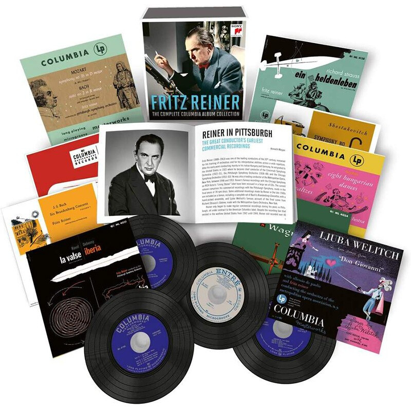 fritz reiner 莱纳 哥伦比亚录音专辑全集 14cd