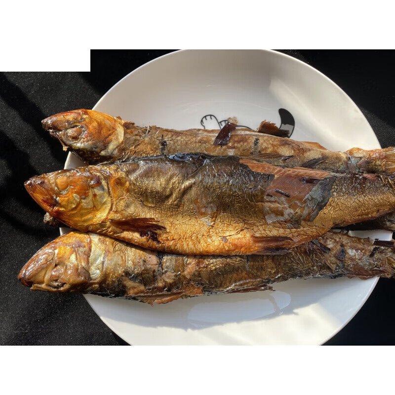 宜享健康白洋淀特产正宗农家熏鱼 烟熏青鱼 锅包鱼保定特产真空包装