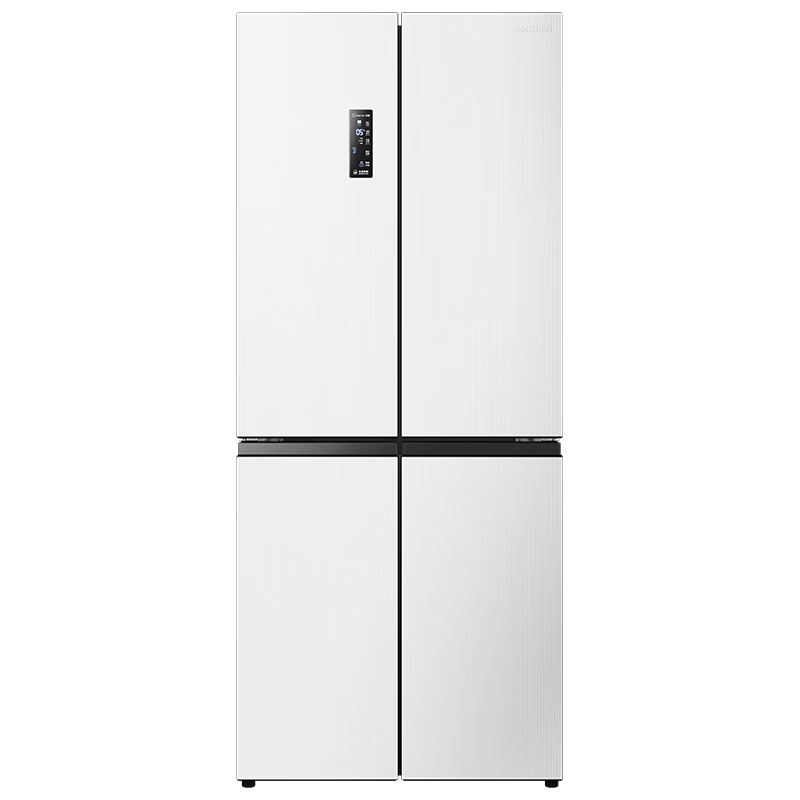 容声（Ronshen）501升白色蓝光养鲜十字对开四开门嵌入式冰箱家用变频一级能效大容量双循环BCD-501WD18FP-CY34 极地白