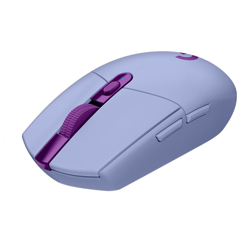 罗技（G）G304 LIGHTSPEED 无线游戏鼠标 电竞吃鸡鼠标 轻质便携 绝地求生 鼠标宏编程 【鼠标+GHUB套餐】紫色