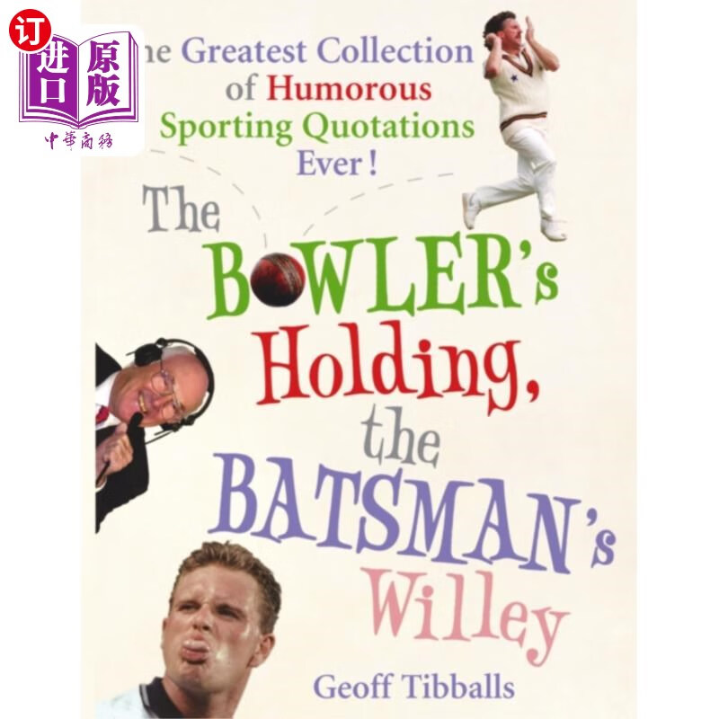 海外直订bowlers holding, the batsmans willey 鲍勒的防守,击球手