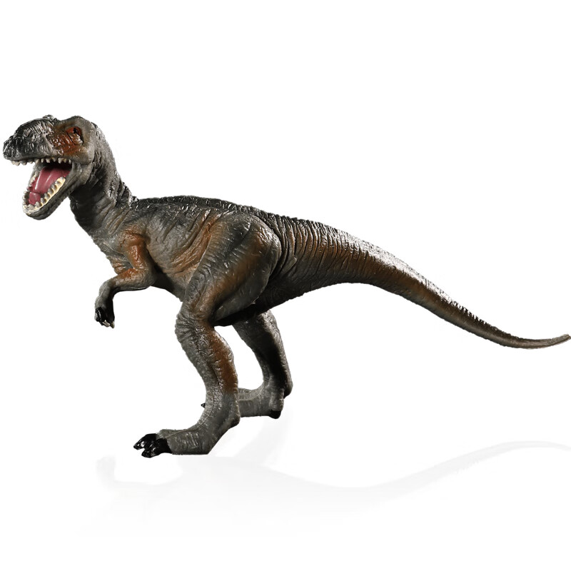 chile)仿真恐龙动物模型玩具静态摆件宝宝早教认知儿童生日礼物 猎龙