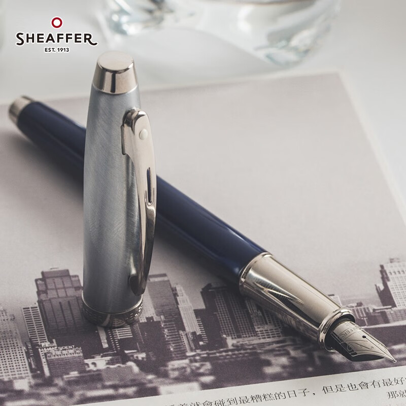 犀飞利(sheaffer)100系列钢笔商务办公练字笔签字笔 生日礼物商务钢笔