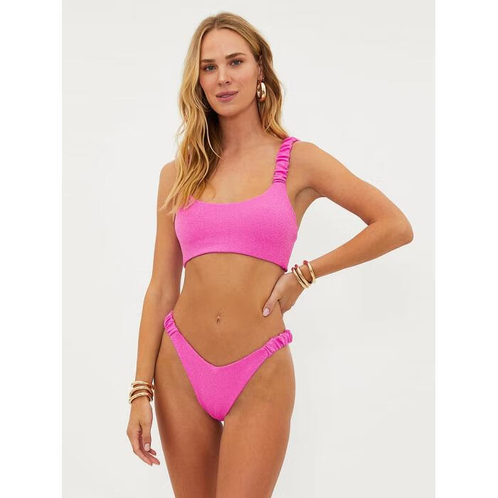 secret)内裤维密泳裤简约v字型显身材时尚泳装沙滩泳池派对度假蜜月