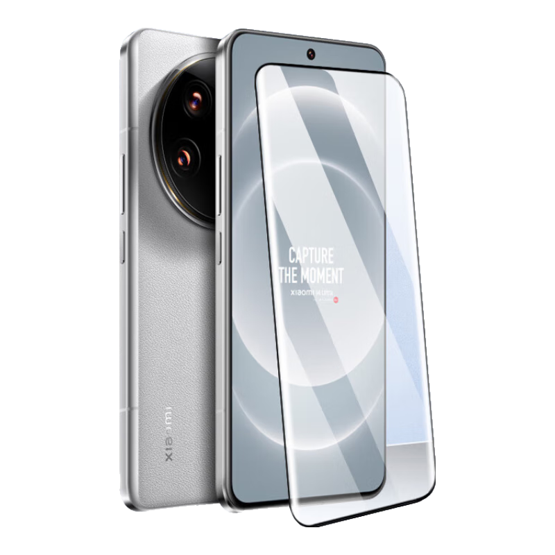 Smorss【2片裝】適用小米14ultra/14pro鋼化膜高清Xiaomi14 ultra手機(jī)膜曲面高清防摔防刮淡指紋保護(hù)膜