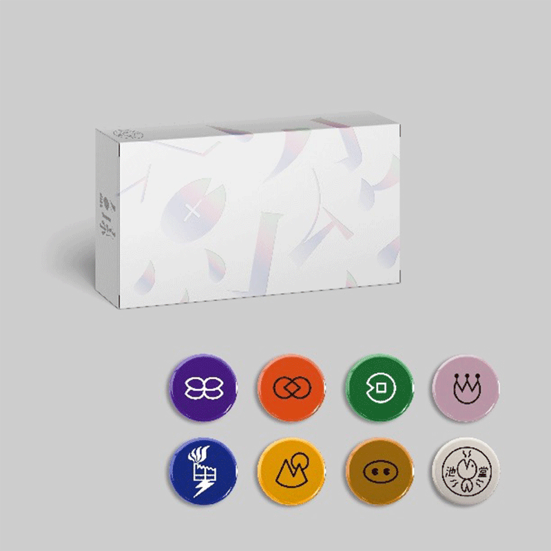 现货正版 苏打绿 鱼丁糸 follow me 演唱会首场限定logo 徽章组