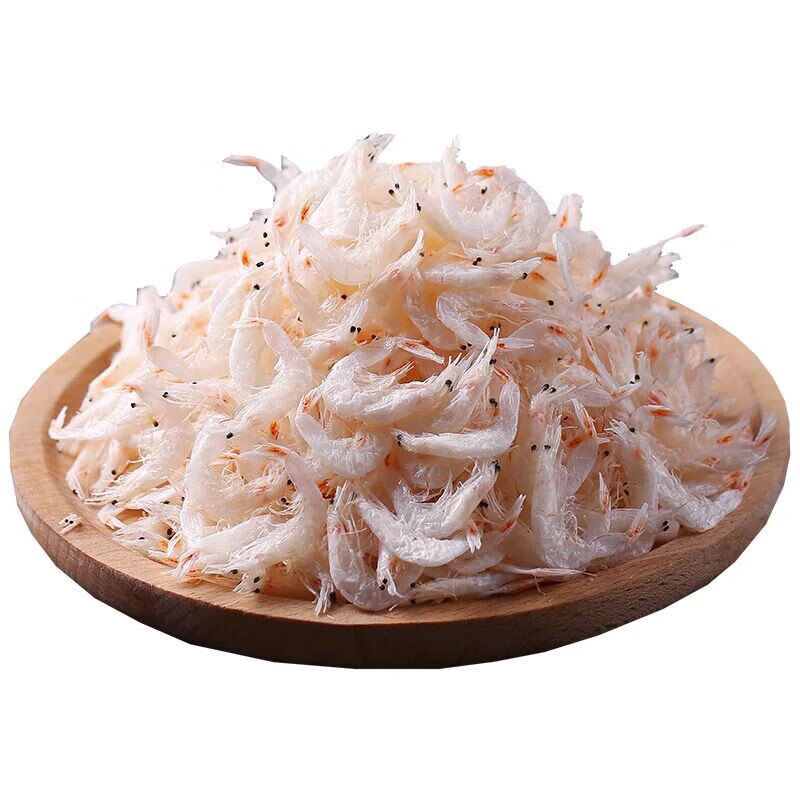 吉琪多 虾皮 自然晒干 净重500g 家庭装 海产干货 虾皮海鲜
