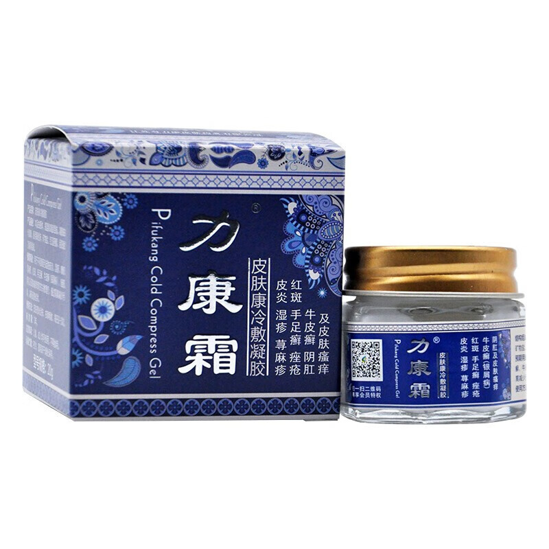 奇力康 力康霜 皮肤康冷敷凝胶 20g 1盒