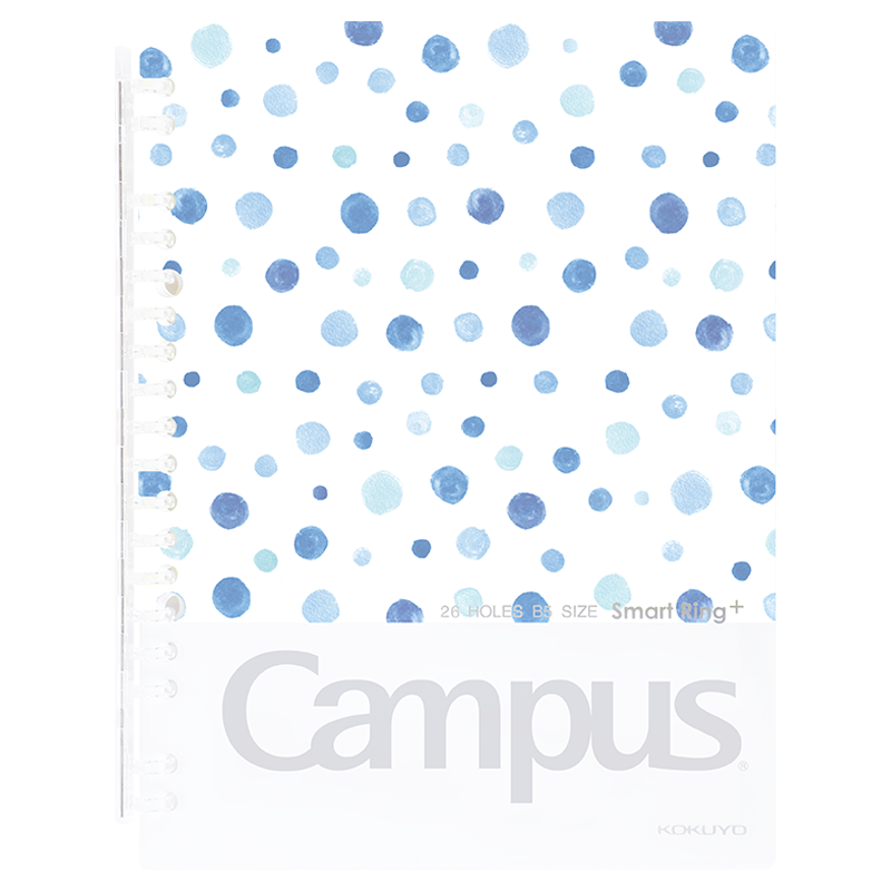 日本国誉学生Campus薄款SmartRing+活页本子记事本笔记本子水彩絮语,价格走势一键查询!