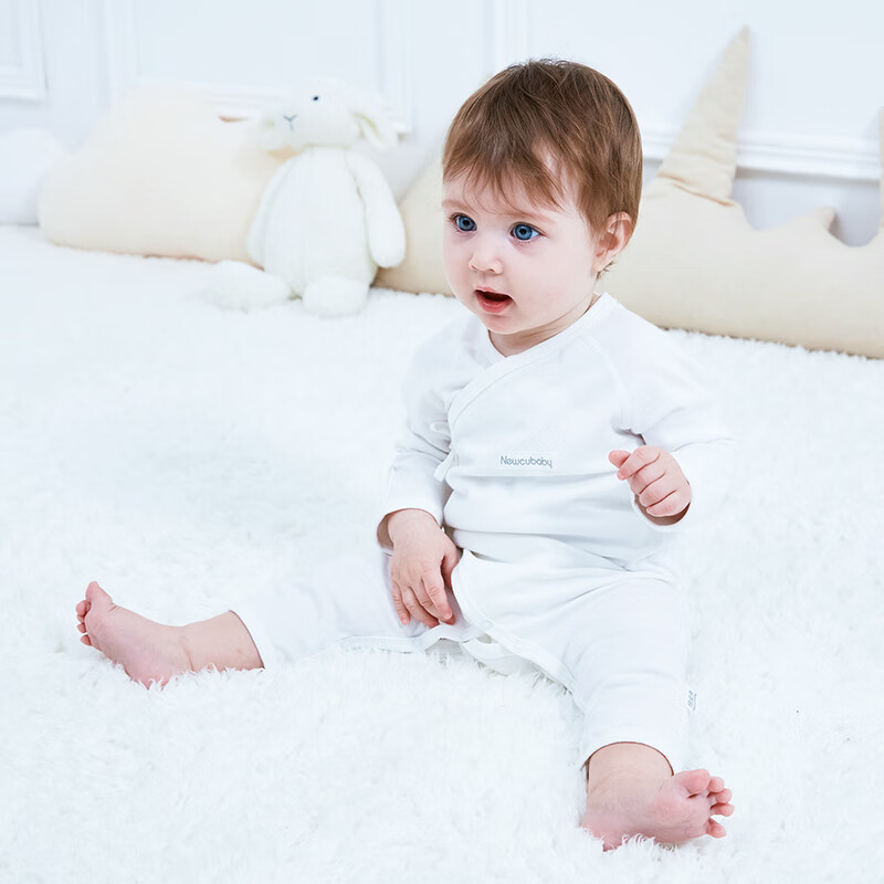 纽贝亲纽贝亲婴儿礼盒衣服全棉新生儿礼盒套装四季款满月百天礼物送礼 贵族白礼盒8件套（3-6个月）