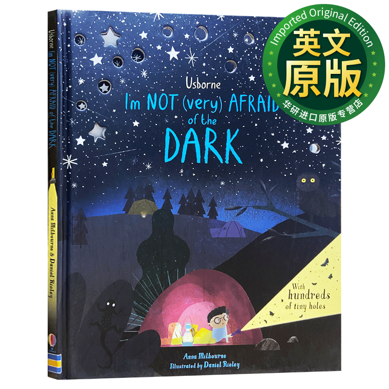 我非常害怕黑夜 英文原版 im not very afraid of the dark 尤斯伯恩