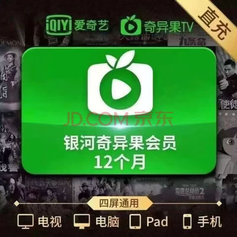 爱奇艺vip会员年卡 爱奇艺黄金会员一年 爱奇艺黄金vip会员12个月 不支持电视端【年卡】 爱奇艺 爱奇艺白金年卡
