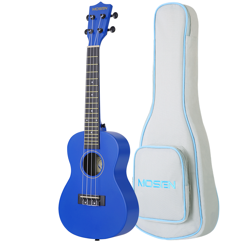 莫森(MOSEN)CF-S9BL尤克里里碳纤维ukulele乌克丽丽初学者jita入门儿童吉它小吉他乐器23英寸 蓝色