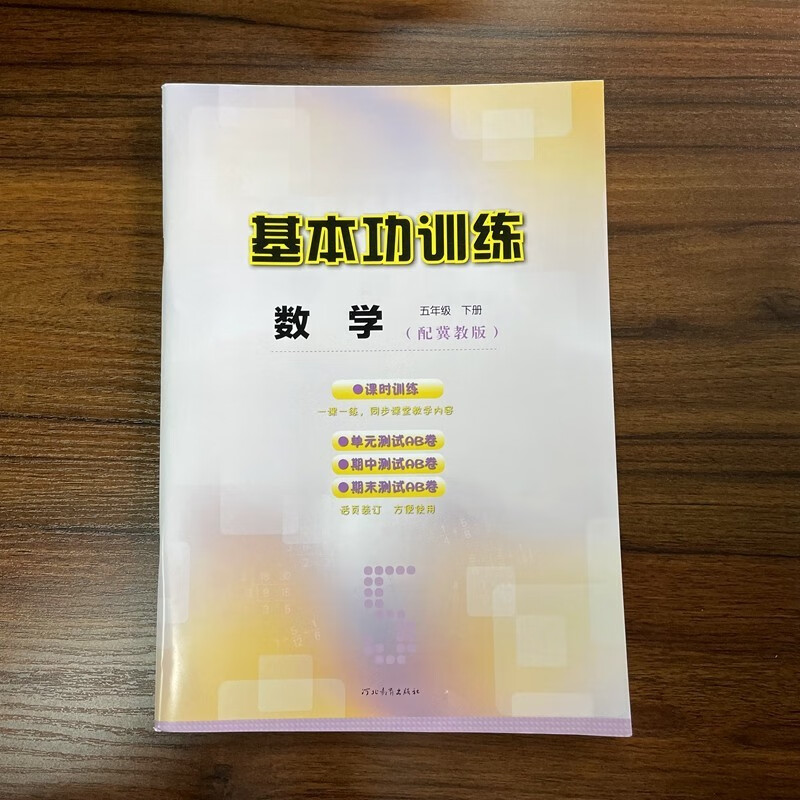 基本功训练数学五年级下册配冀教版河北教育出版社 课时训练 单元测试