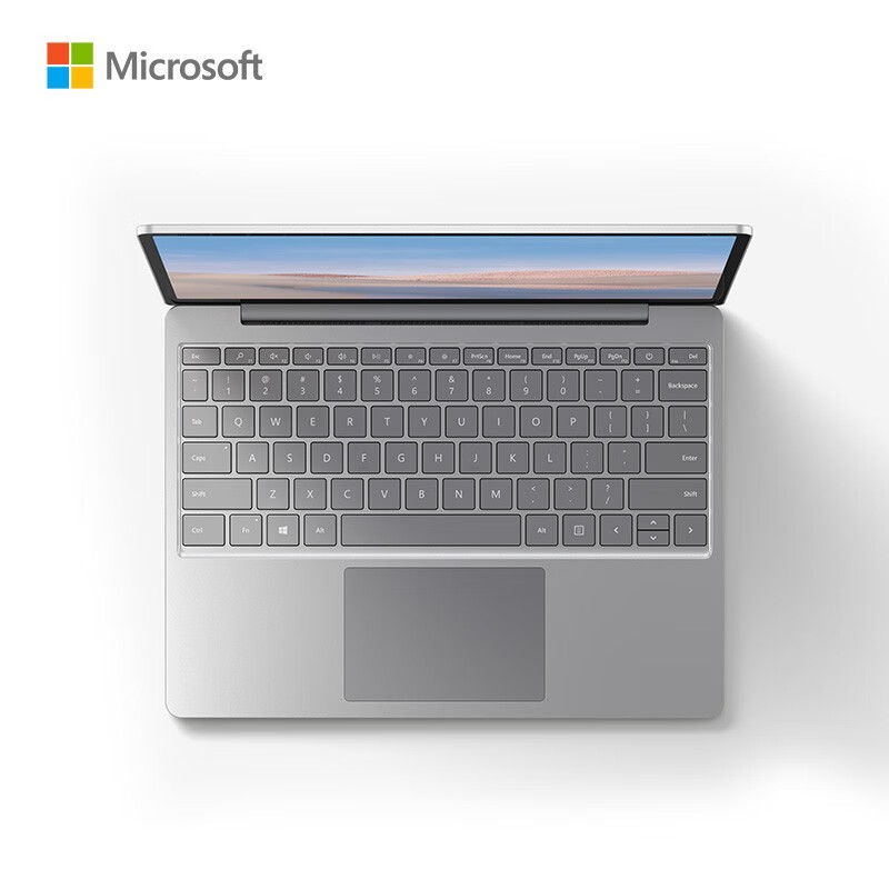 【8成新】微软Surface Laptop Go 2 商用版 i5 8G+256G 12.4英寸触屏 亮铂金 轻薄笔记本 Win11Pro 8QG-00039