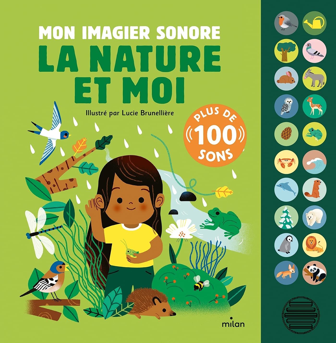 现货 法语点读发声书 我与自然 La nature et moi 法语幼儿启蒙单词 生活中的法语 法国原装进口 发声书语音书