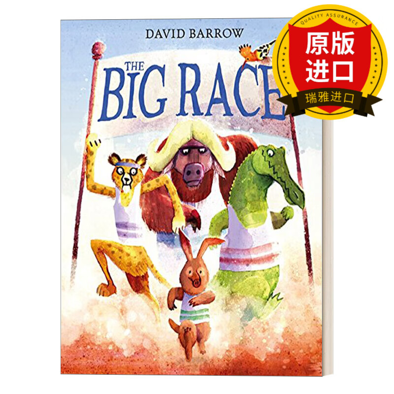 英文原版 大比赛 the big race 英文版