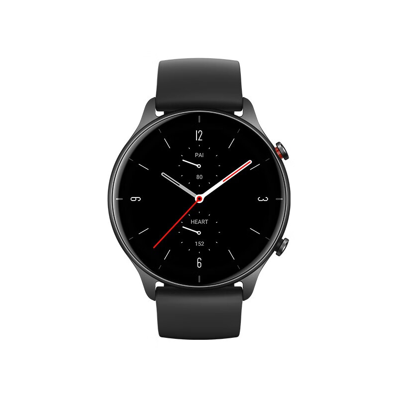 Amazfit GTR 2e 曜石黑 24天超长续航 90种运动模式  50米防水 心率监测 时尚智能运动手表男女华米科技出品